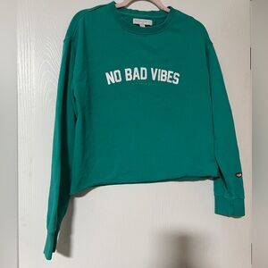 Spiritual gangster 'No Bad Vibes' Sweatshirt